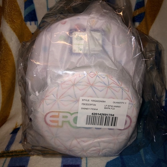Epcot 40th Anniversary Backpack - Picture 11 of 12
